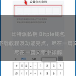 比特派私钥 Bitpie钱包最新版本下载教程及功能亮点，尽在一篇文章中详解