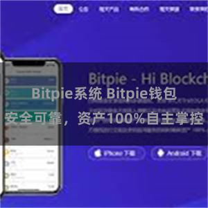 Bitpie系统 Bitpie钱包安全可靠，资产100%自主掌控