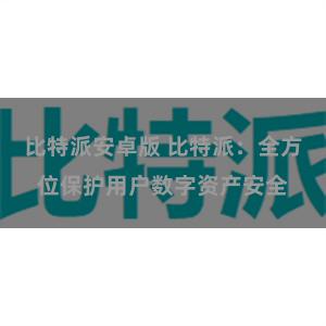 比特派安卓版 比特派：全方位保护用户数字资产安全