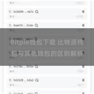 Bitpie钱包下载 比特派钱包与其他钱包的区别解析