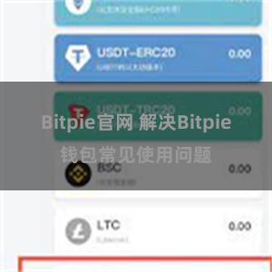 Bitpie官网 解决Bitpie钱包常见使用问题