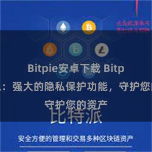 Bitpie安卓下载 Bitpie钱包：强大的隐私保护功能，守护您的资产