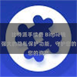 比特派手续费 Bitpie钱包：强大的隐私保护功能，守护您的资产